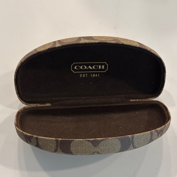 Coach Monogram Sunglasses Hardshell Case - Picture 6 of 7